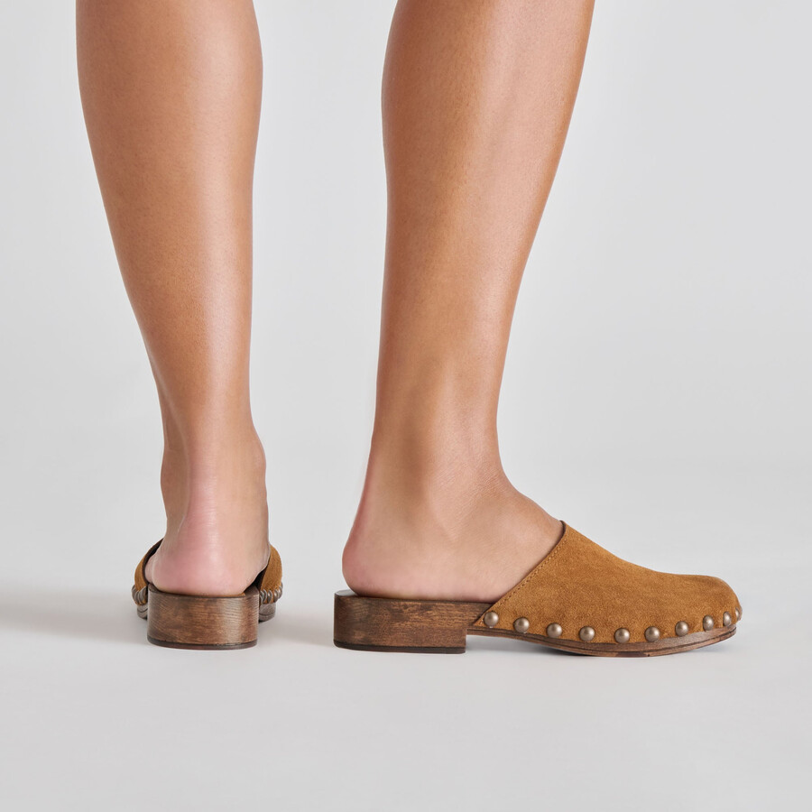alanis flats kastanienbraunes wildleder