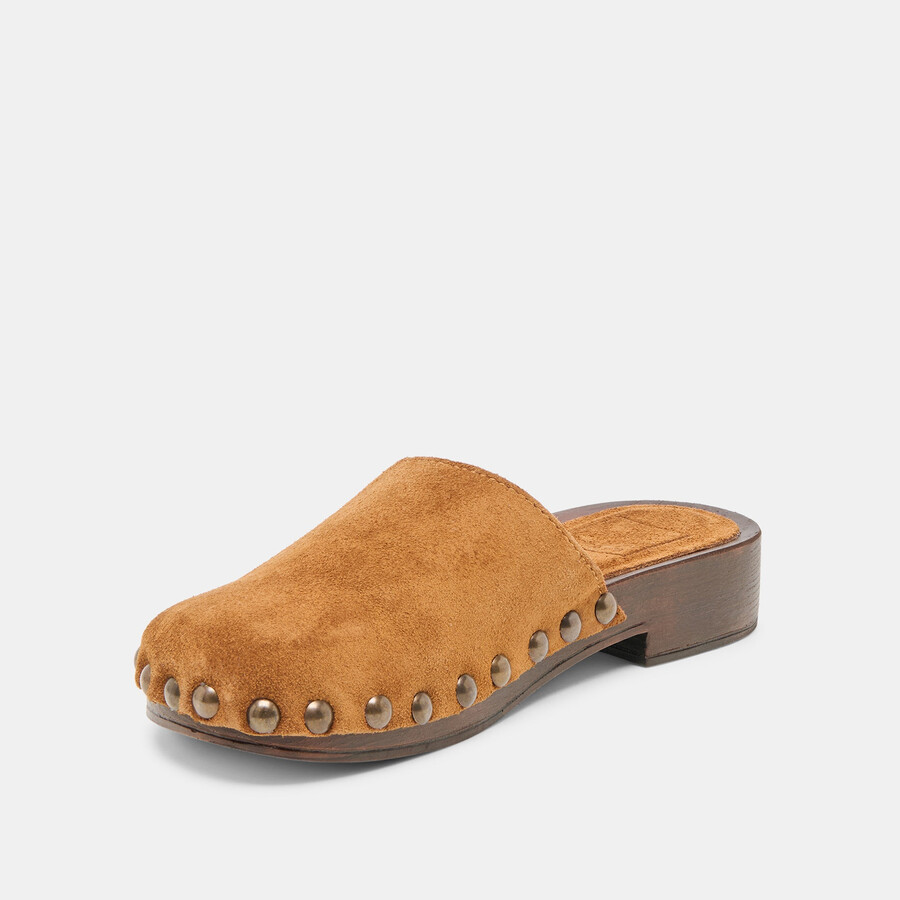 alanis flats kastanienbraunes wildleder