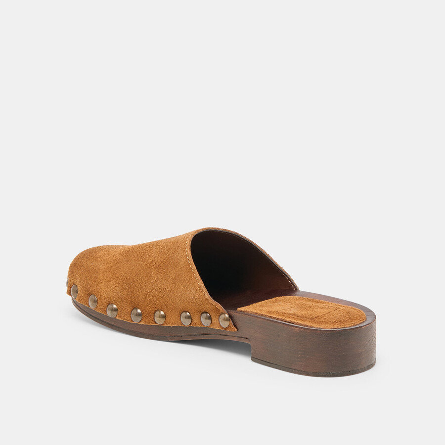 alanis flats kastanienbraunes wildleder