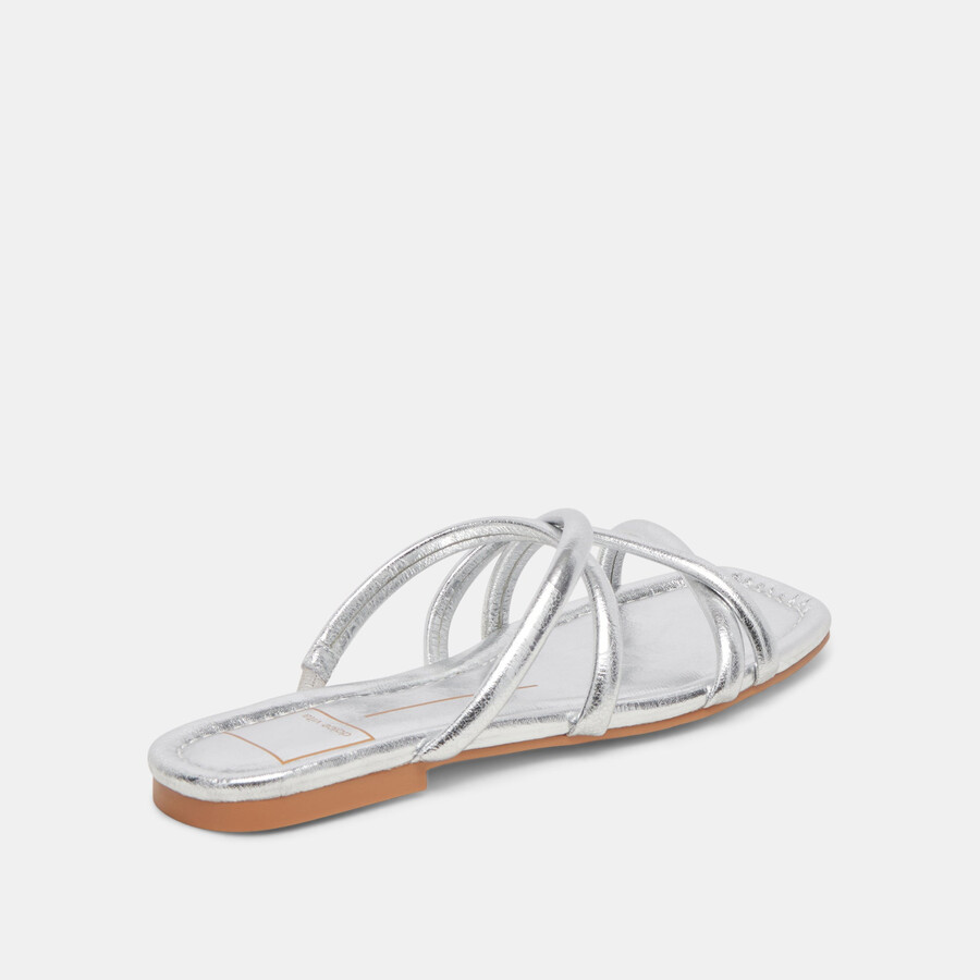 lanza sandalen silber metallic stella