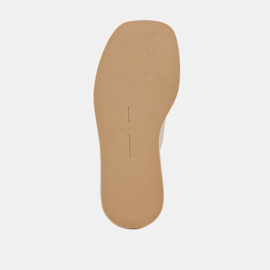 adin sandalen elfenbein leder