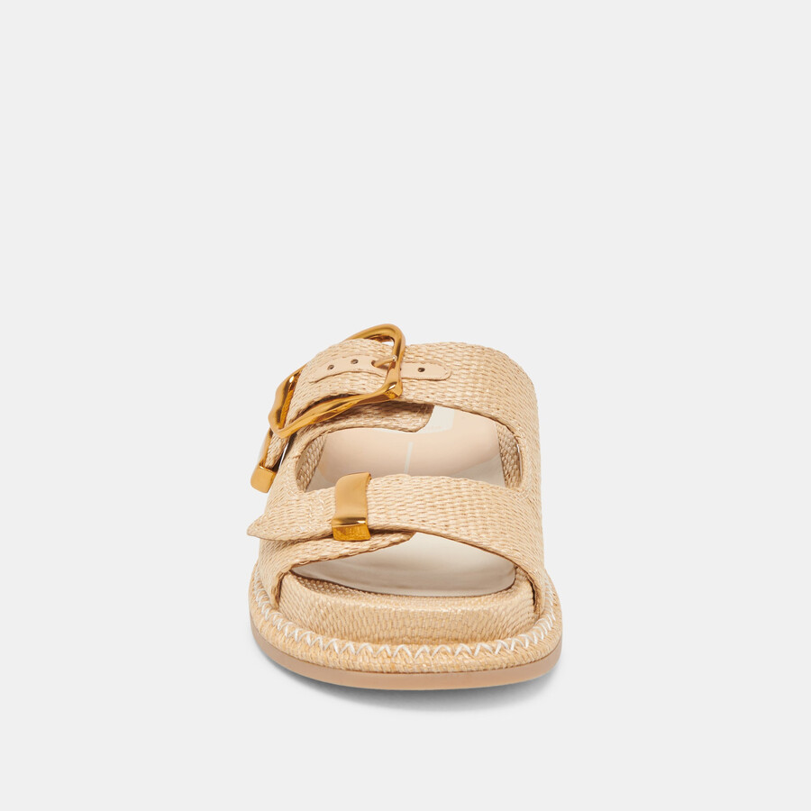 sevana sandalen lt natural raffia