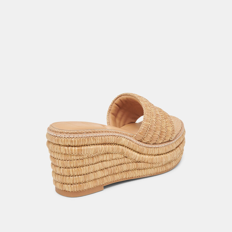 thronkeile aus hellem naturraffia