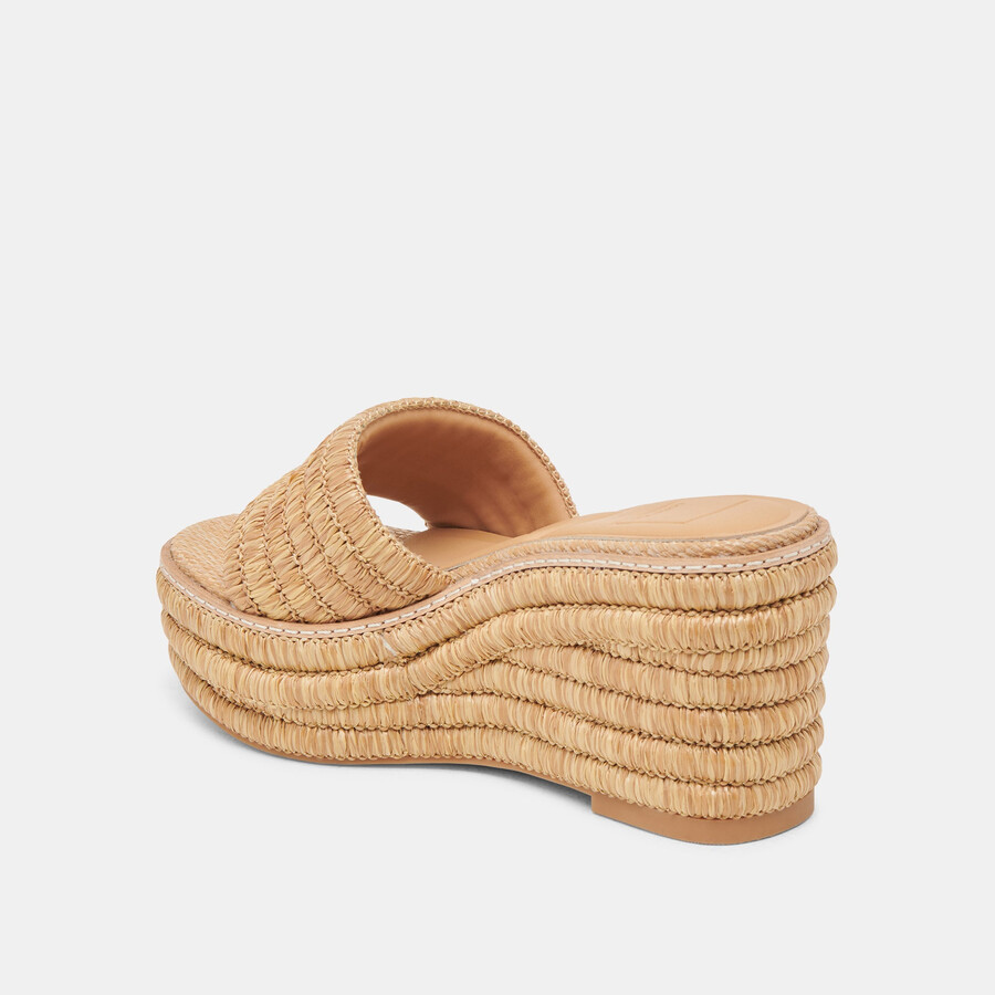 thronkeile aus hellem naturraffia