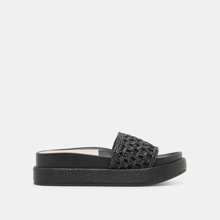 sidona sandalen onyx raffia
