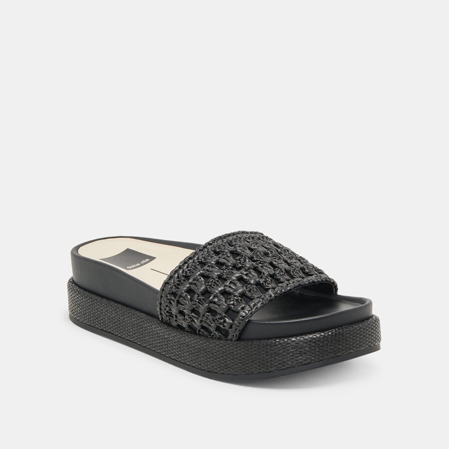 sidona sandalen onyx raffia