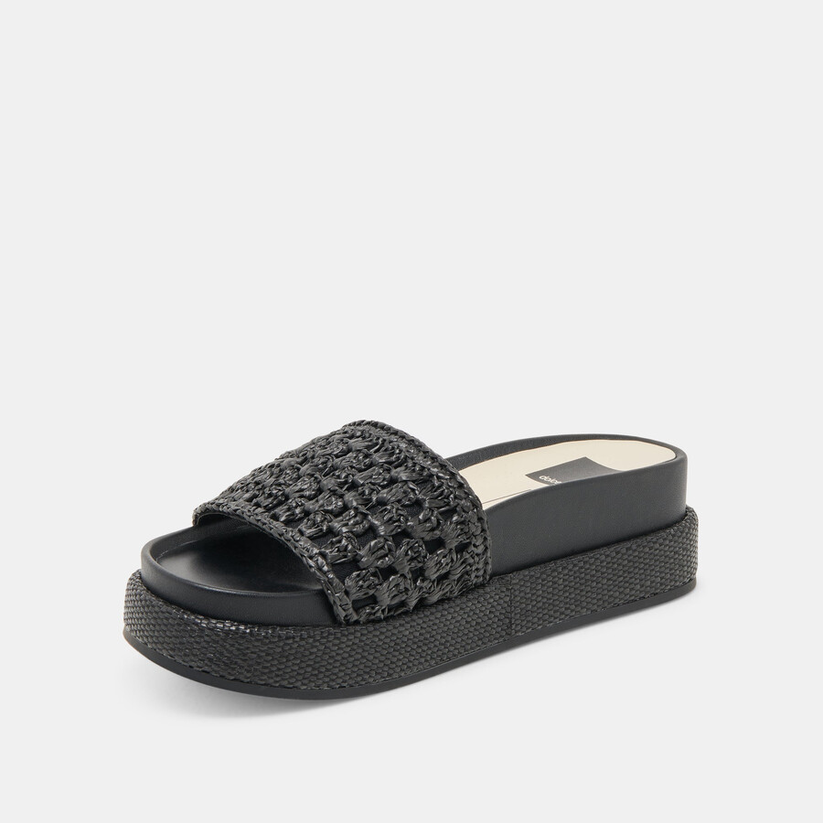 sidona sandalen onyx raffia