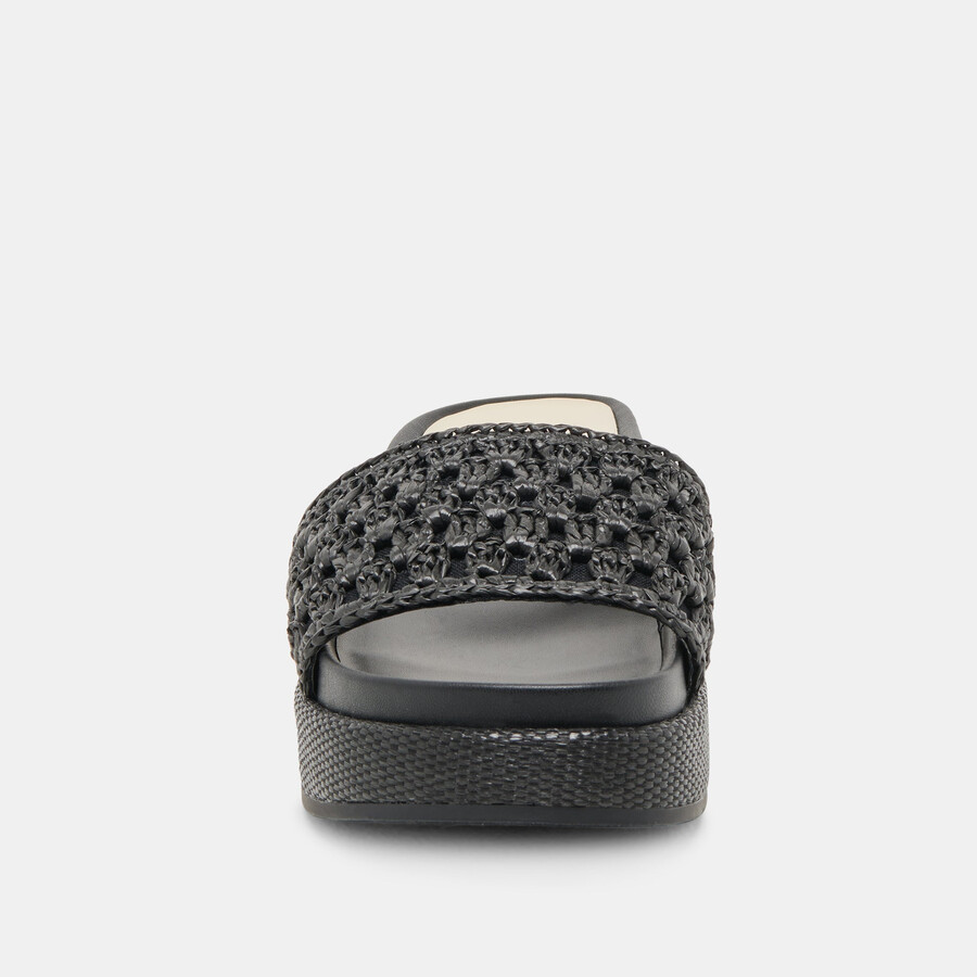 sidona sandalen onyx raffia