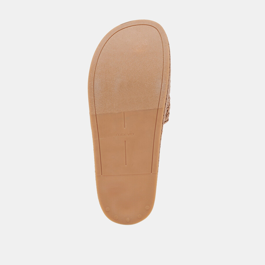 sidona sandalen braun raffia