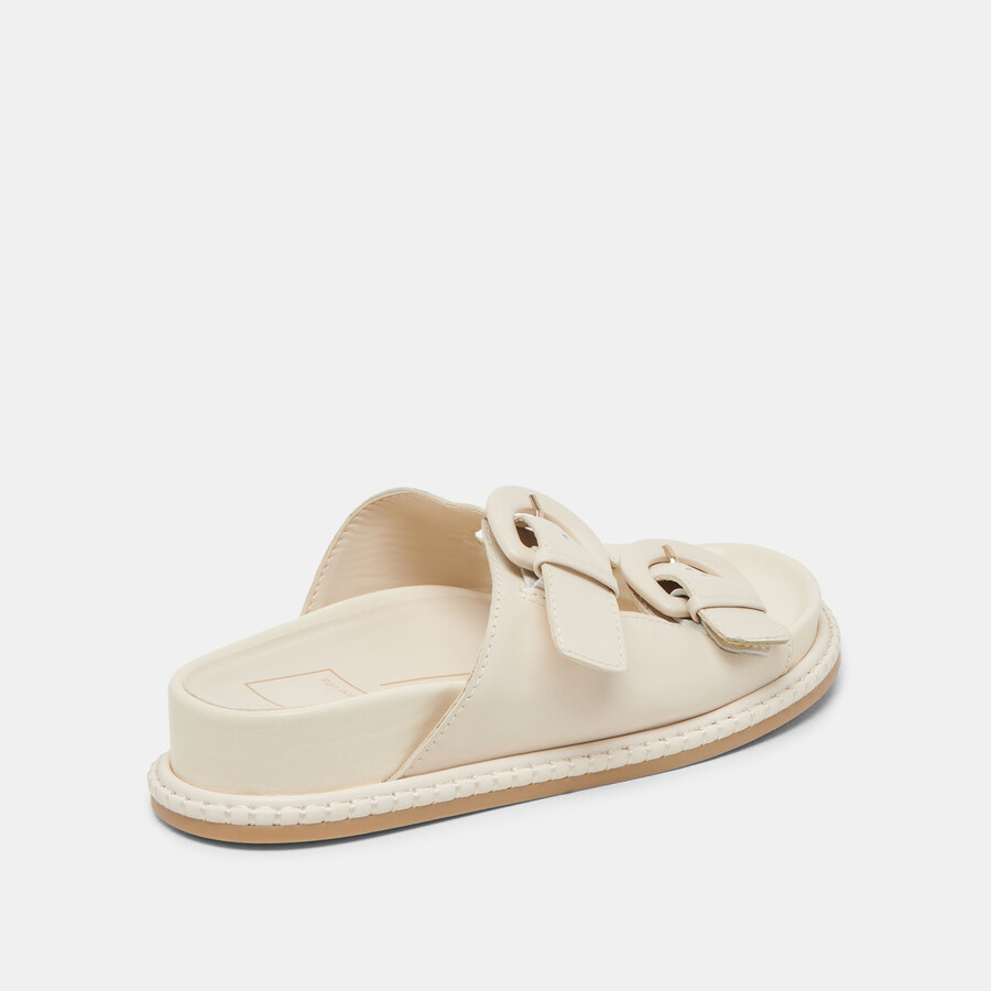 shauny sandalen aus knochenleder