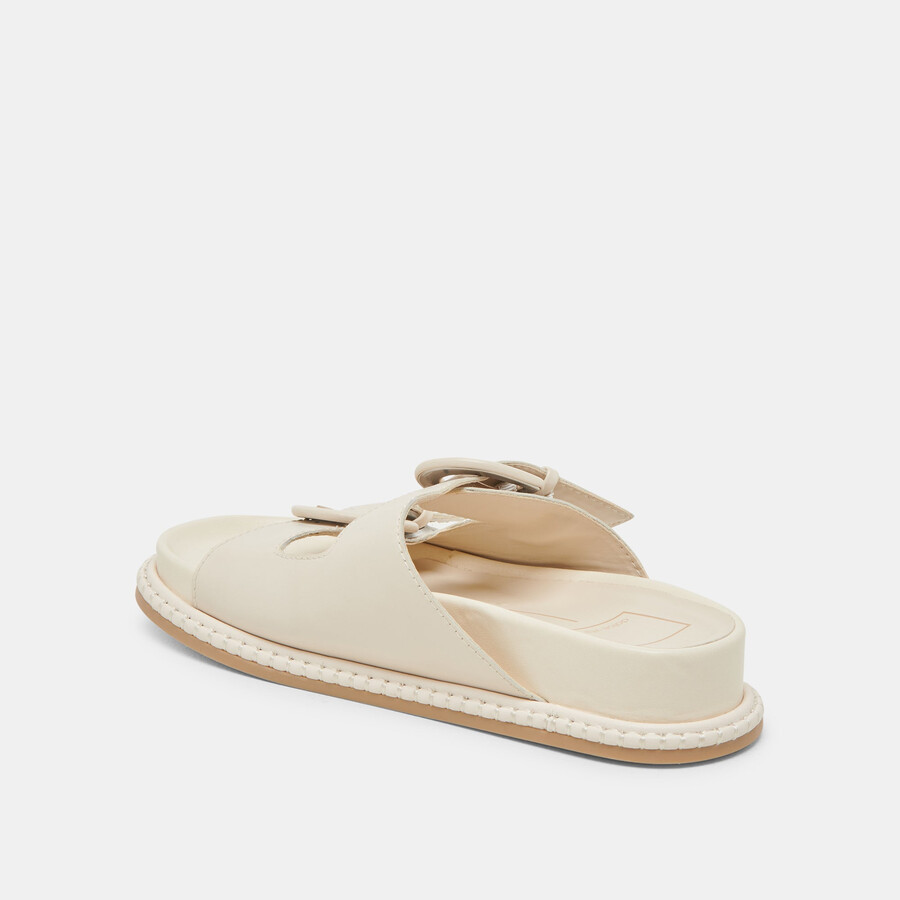 shauny sandalen aus knochenleder
