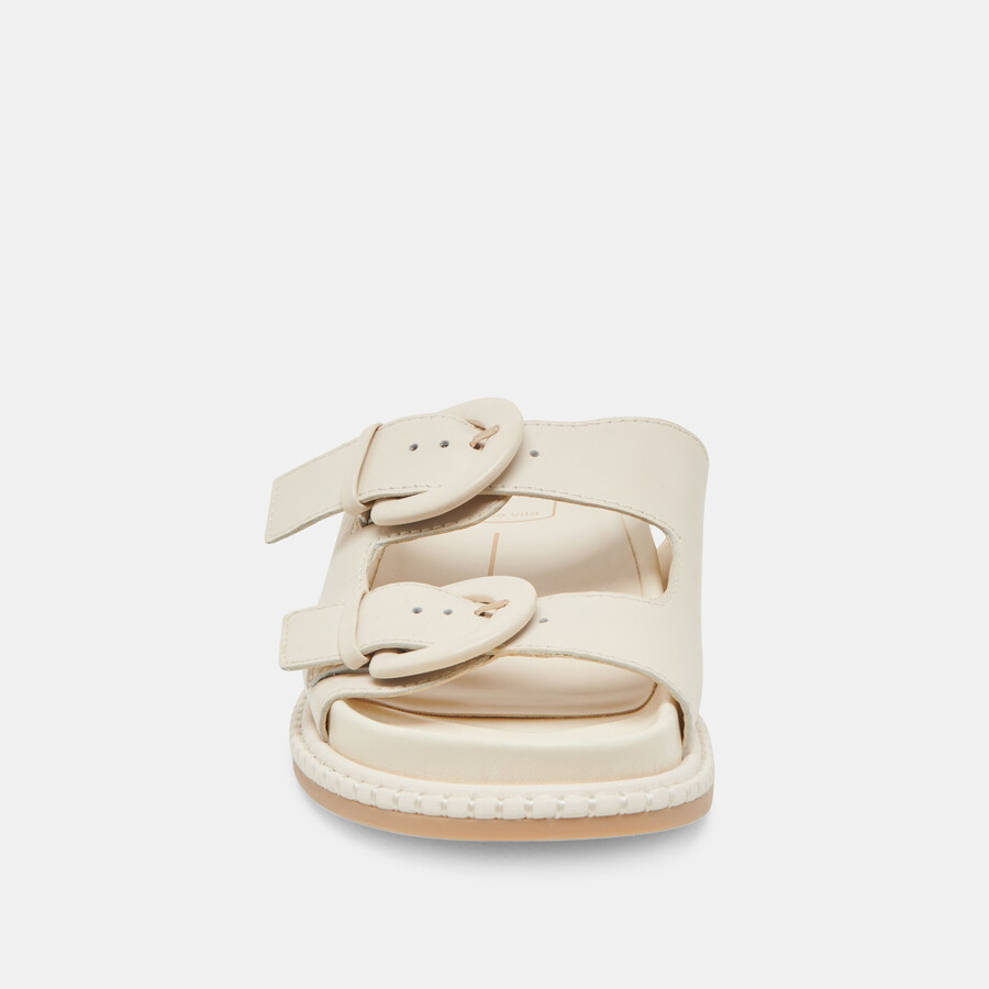 shauny sandalen aus knochenleder