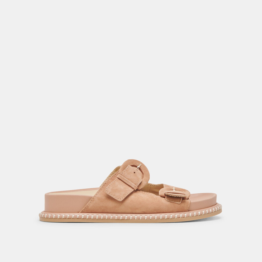shauny sandalen toffee wildleder