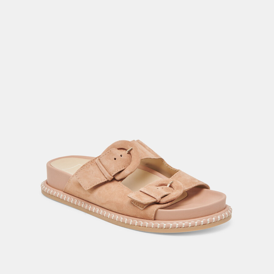 shauny sandalen toffee wildleder