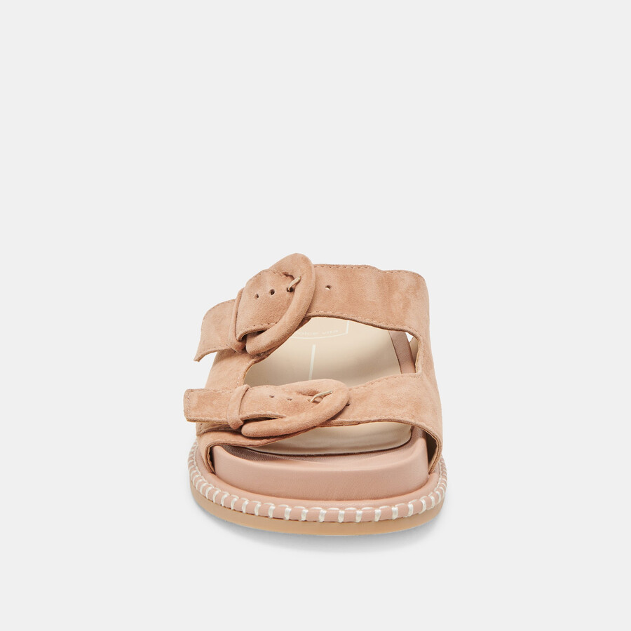 shauny sandalen toffee wildleder