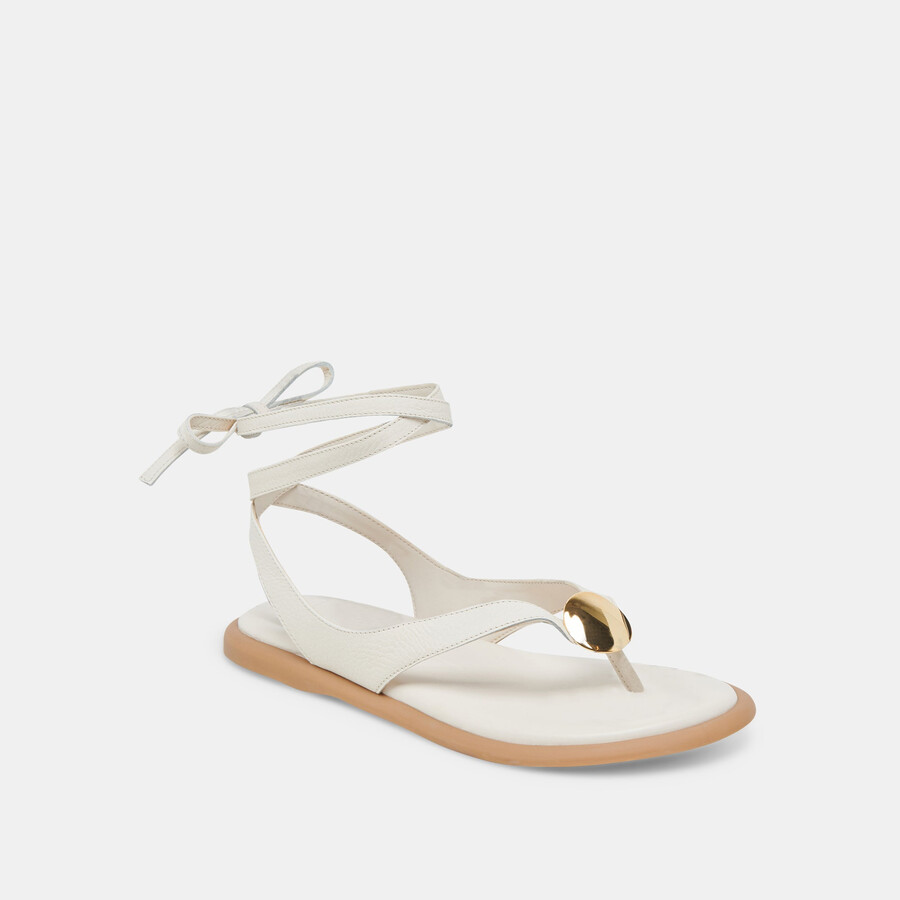 judy sandalen aus knochenleder