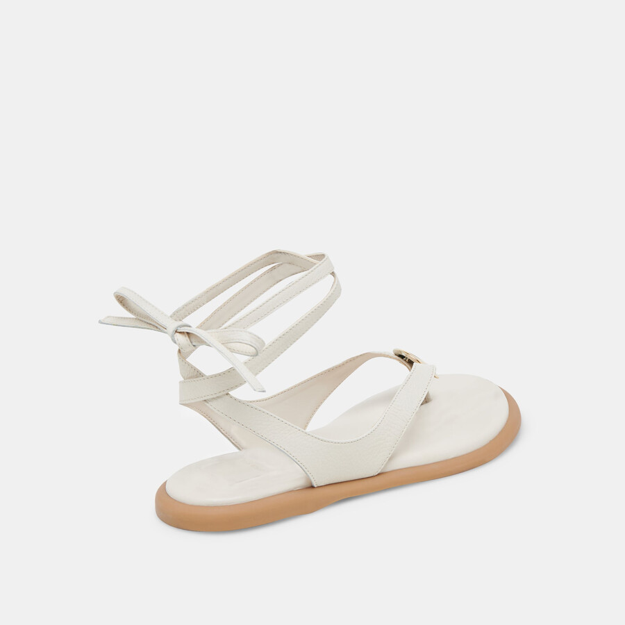 judy sandalen aus knochenleder