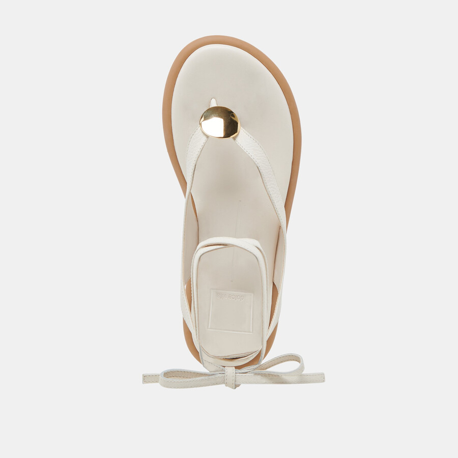 judy sandalen aus knochenleder