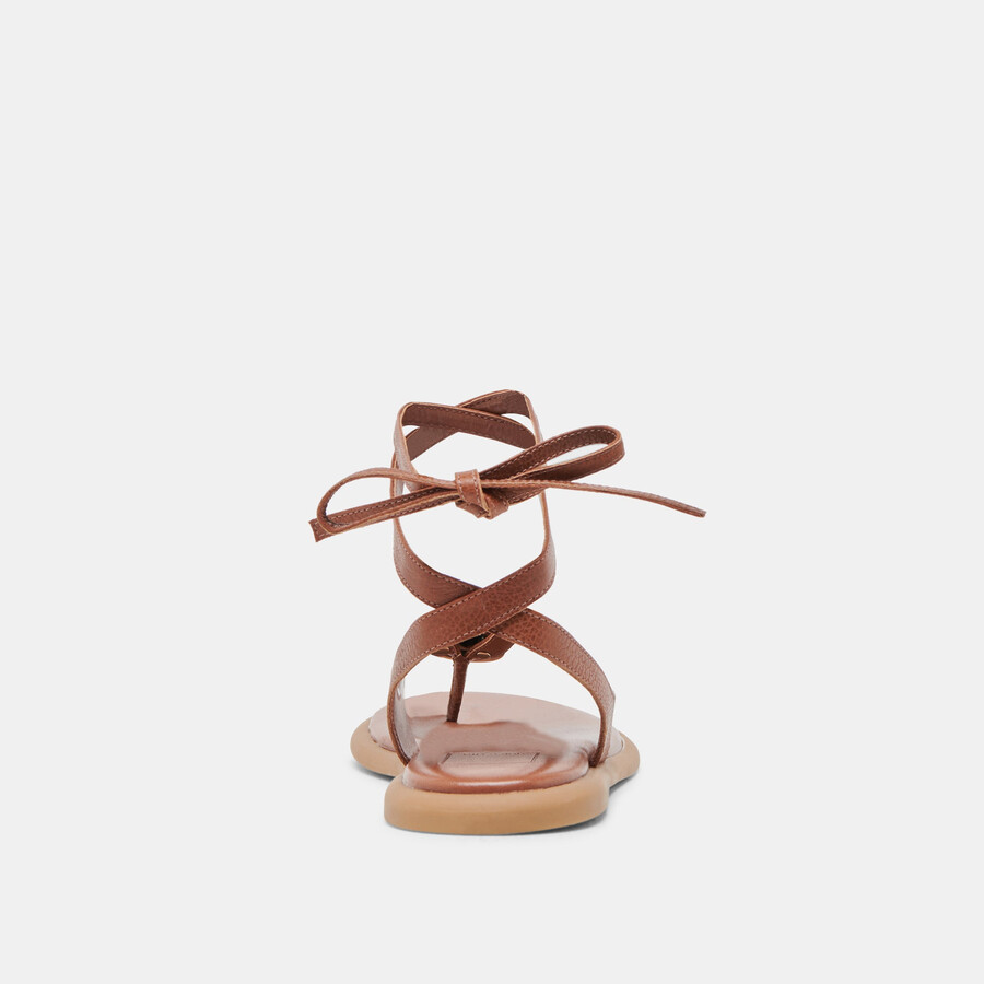 judy sandalen cognac leder