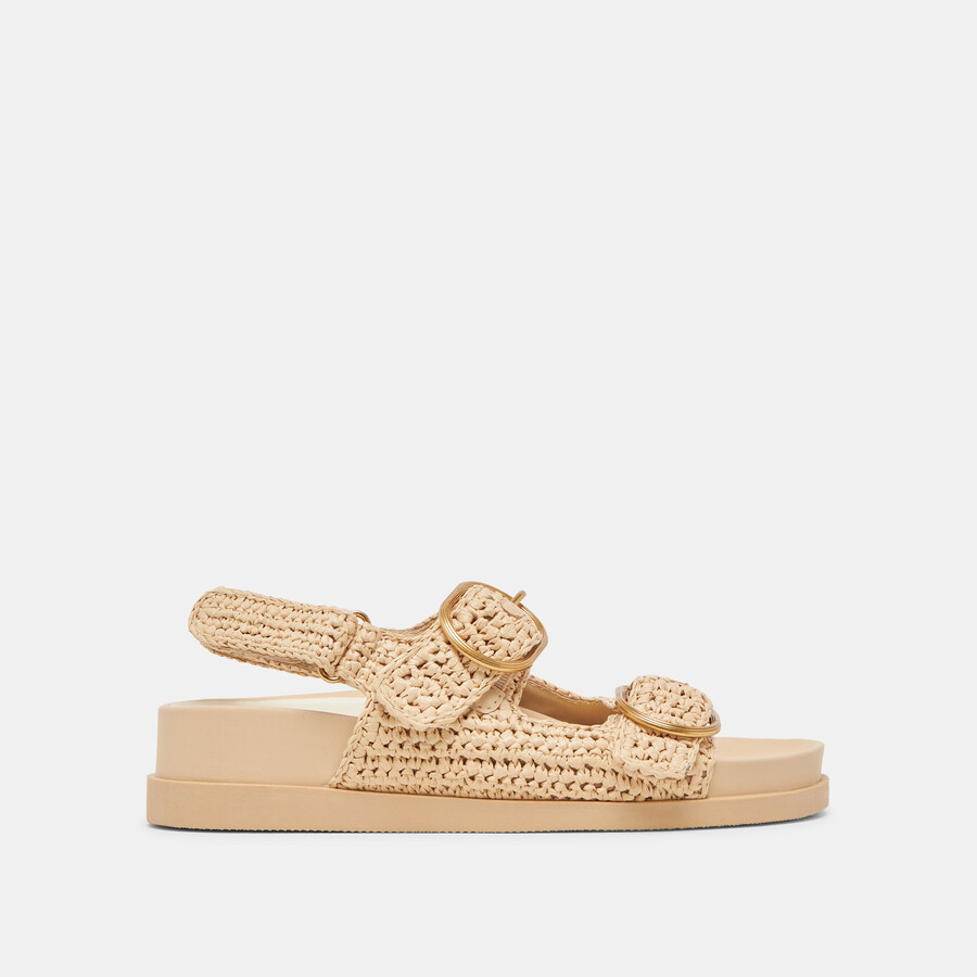 starla häkelsandalen aus naturstrick