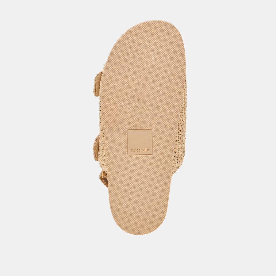 starla häkelsandalen aus naturstrick