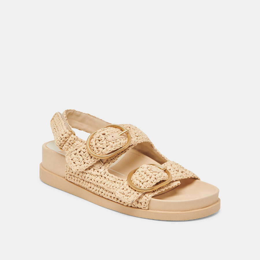 starla häkelsandalen aus naturstrick