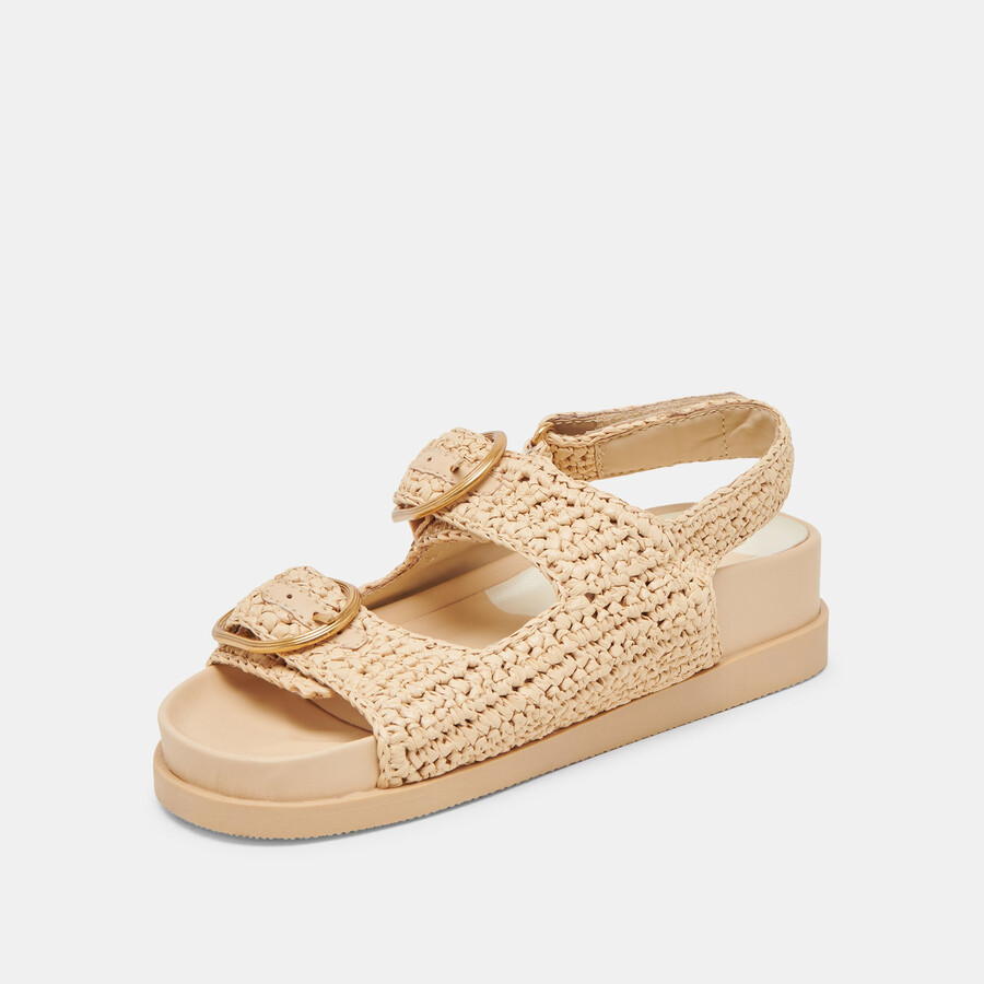 starla häkelsandalen aus naturstrick
