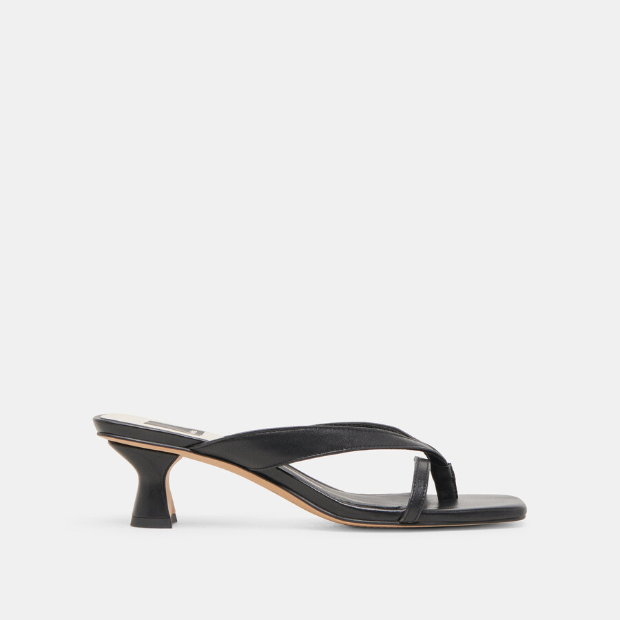 brevel heels aus onyxleder