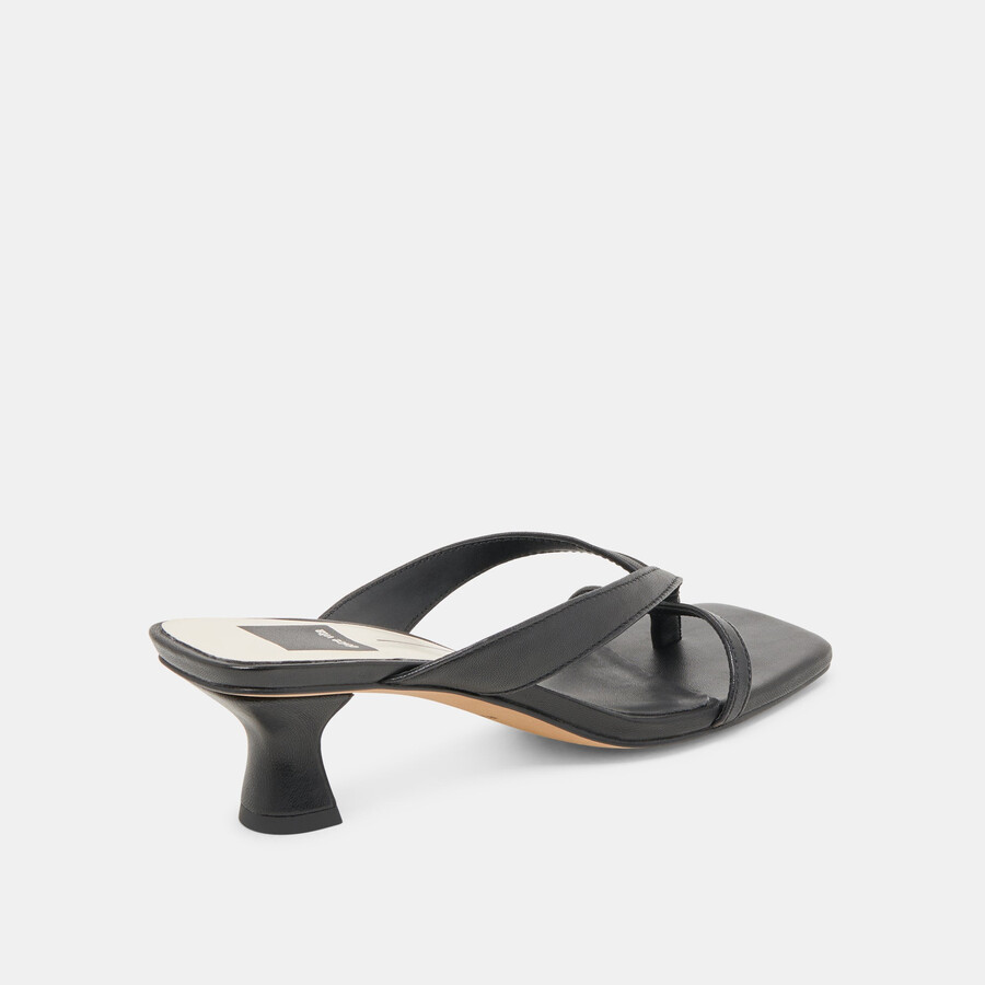 brevel heels aus onyxleder