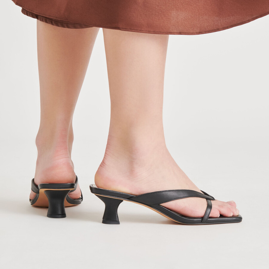 brevel heels aus onyxleder
