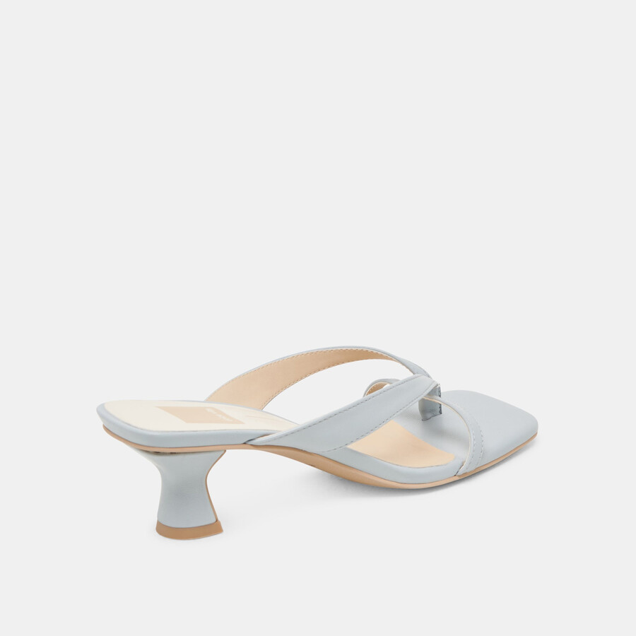 brevel heels hellblaues leder