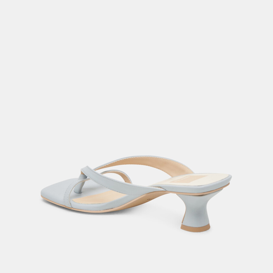 brevel heels hellblaues leder