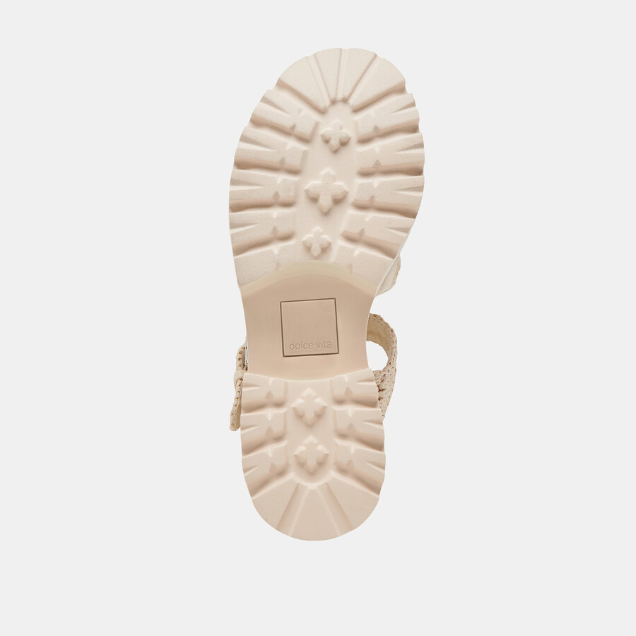 latice sandalen haferflockenstrick
