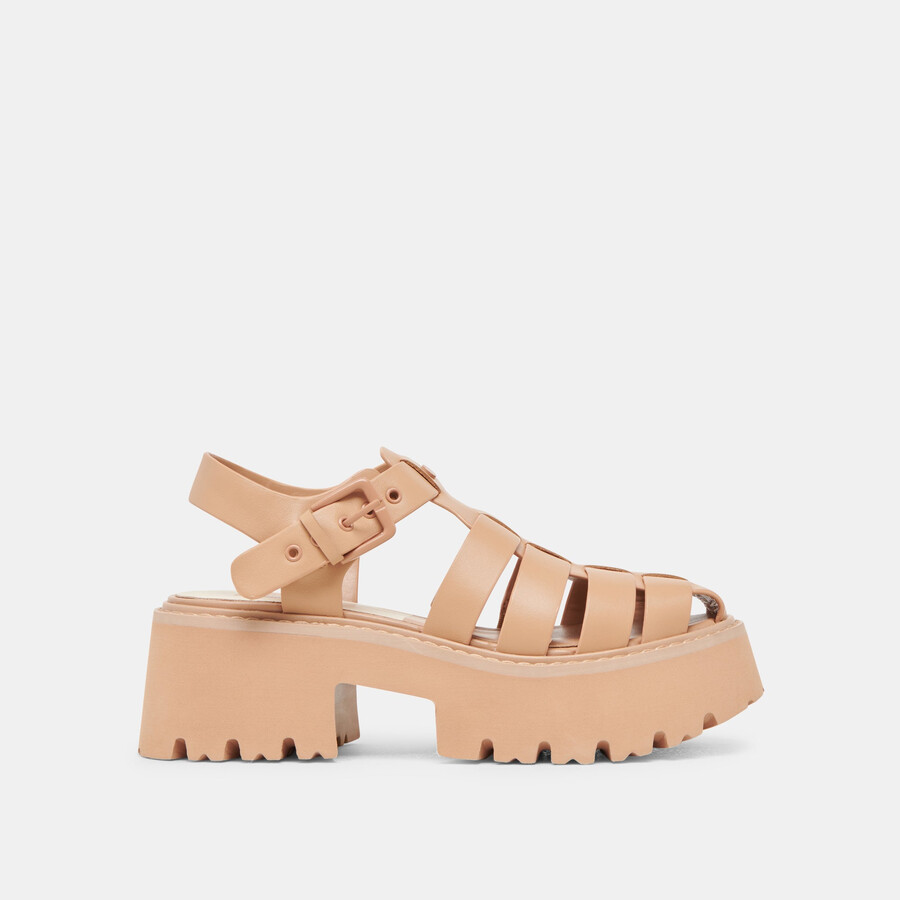 lasly tonale sandalen café leder