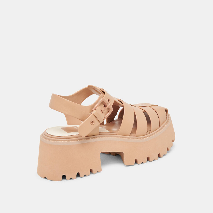 lasly tonale sandalen café leder