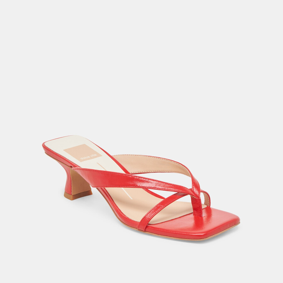 brevel heels chili leder