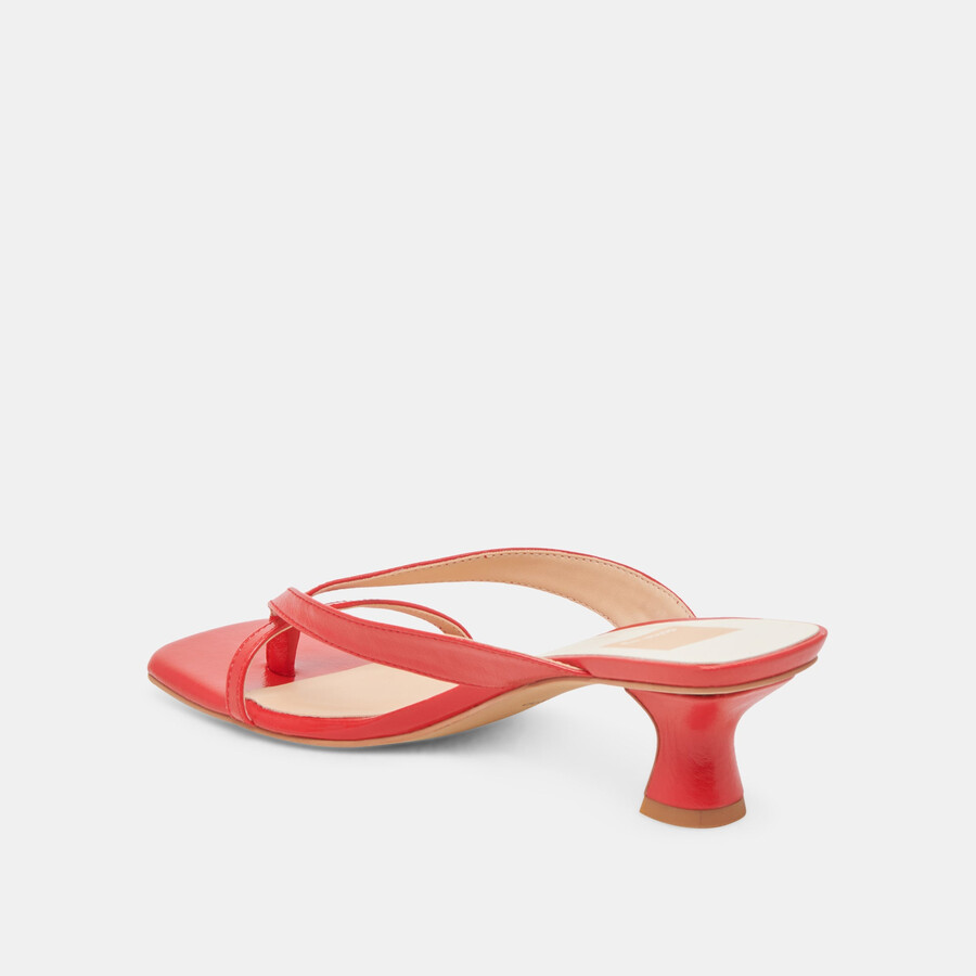 brevel heels chili leder
