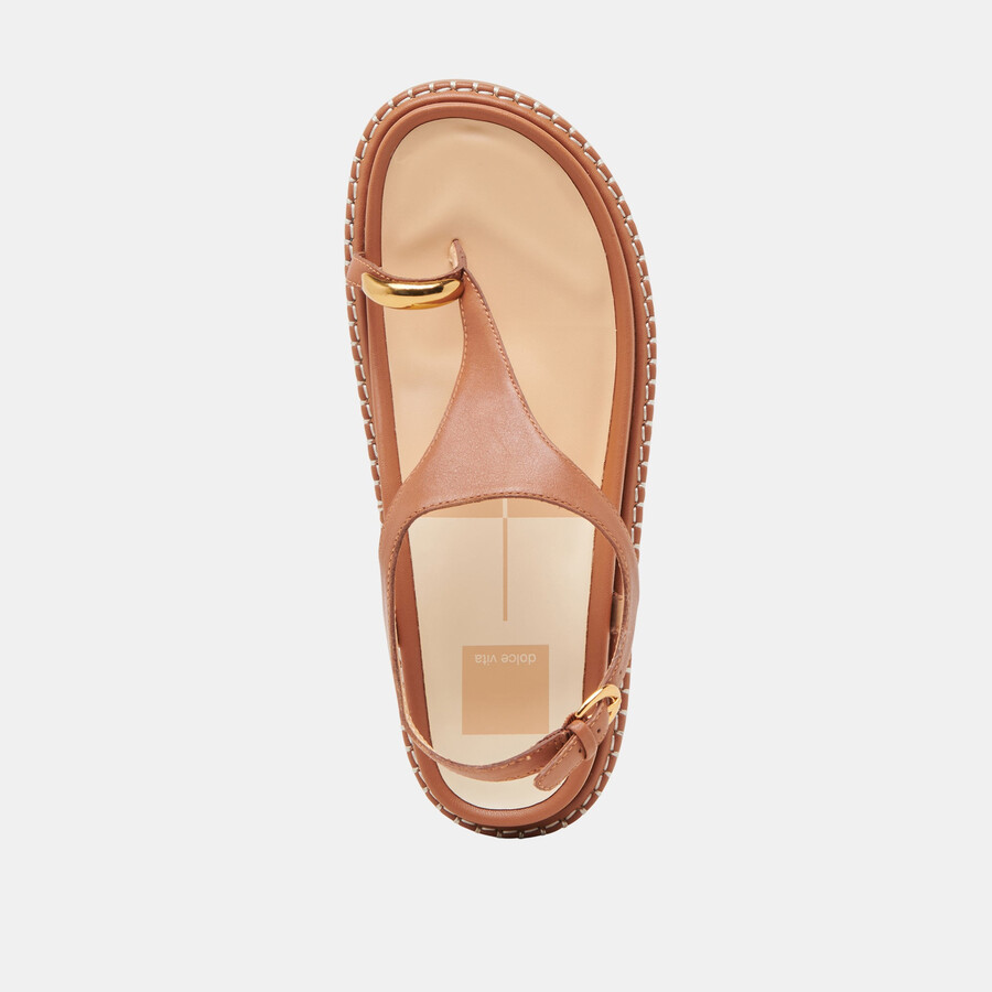 stefan sandalen sattelleder