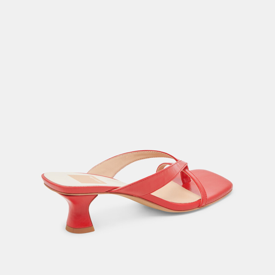 brevel wide heels aus chilenischem leder