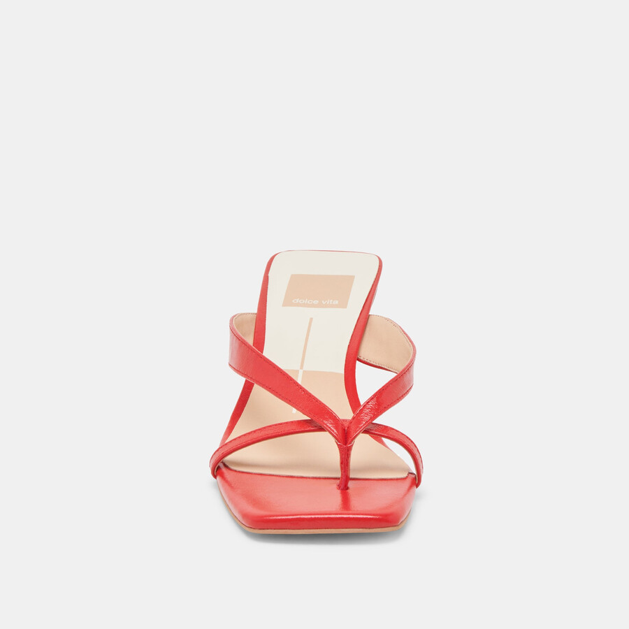 brevel wide heels aus chilenischem leder