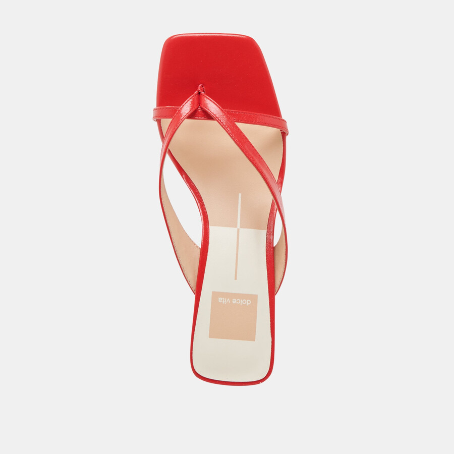 brevel wide heels aus chilenischem leder