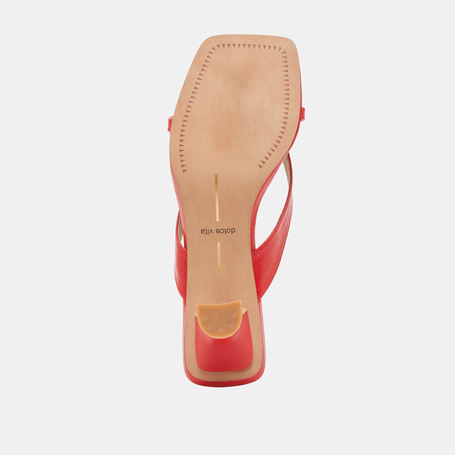 brevel wide heels aus chilenischem leder