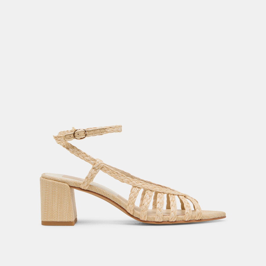 yasmin heels naturraffia