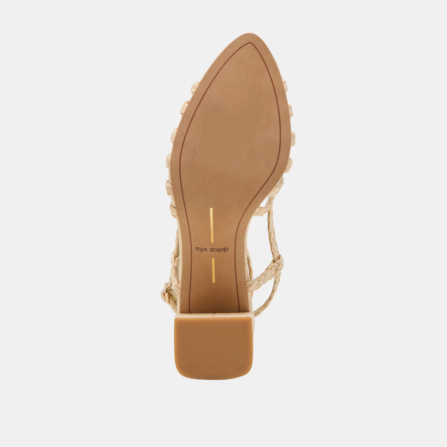 yasmin heels naturraffia