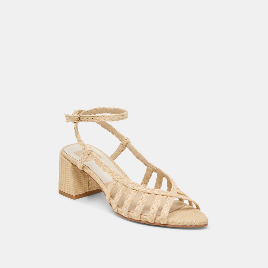 yasmin heels naturraffia