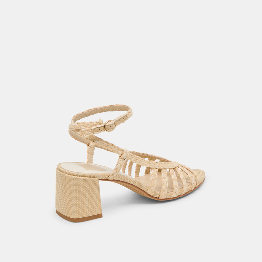yasmin heels naturraffia