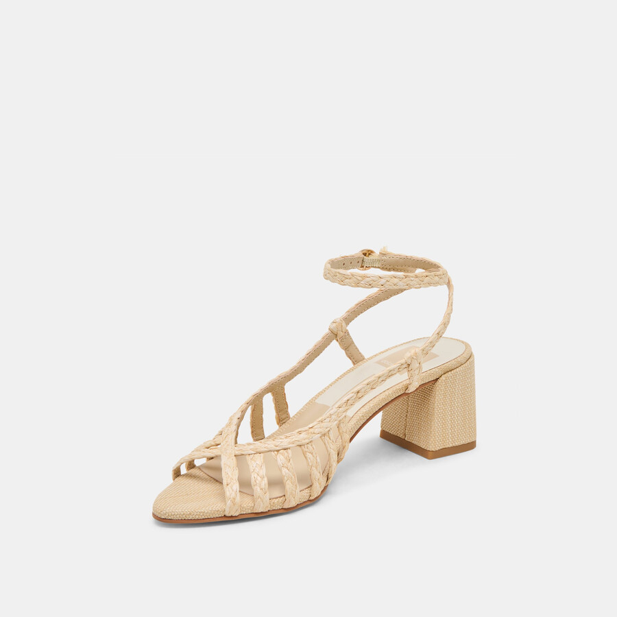 yasmin heels naturraffia