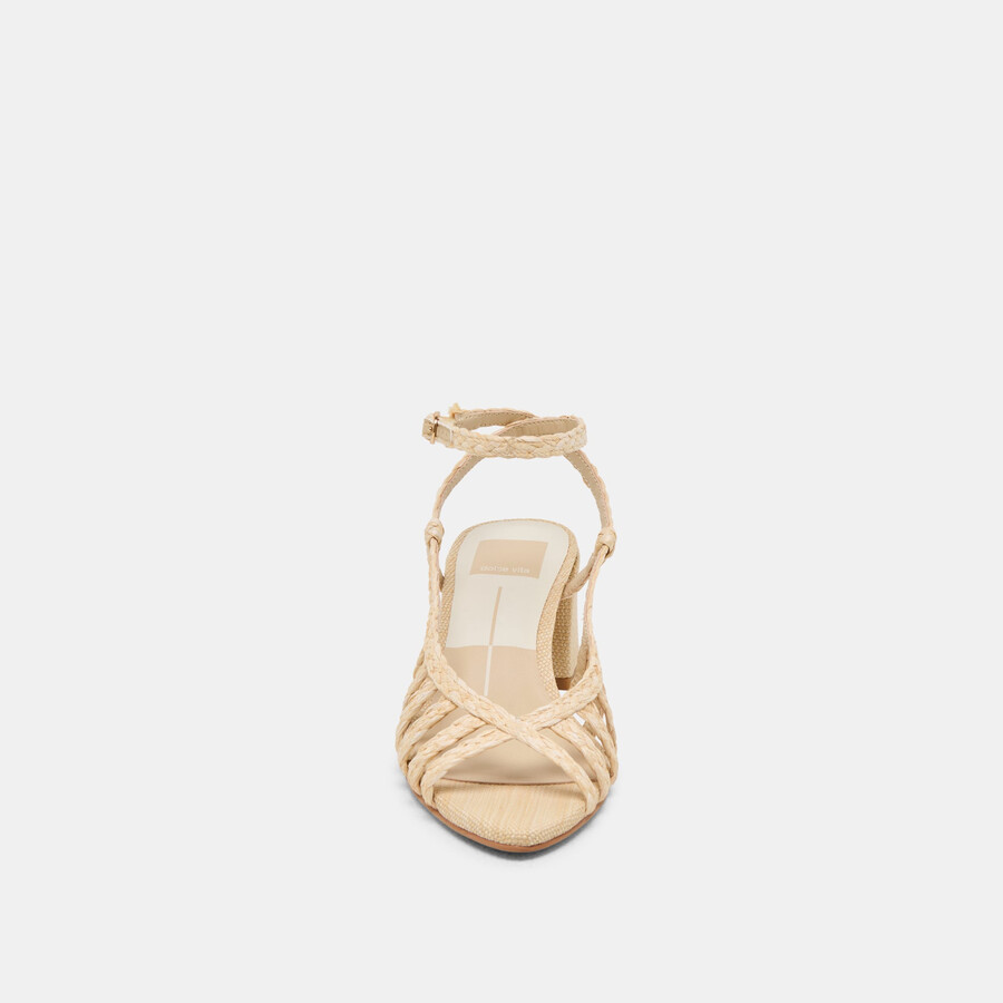 yasmin heels naturraffia