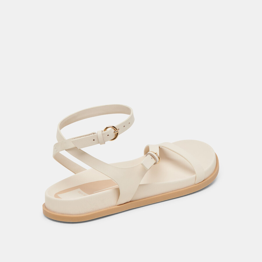 darlis sandalen aus knochenleder