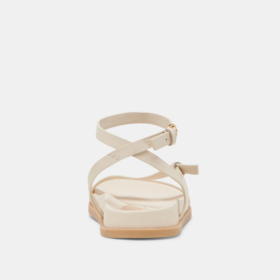 darlis sandalen aus knochenleder
